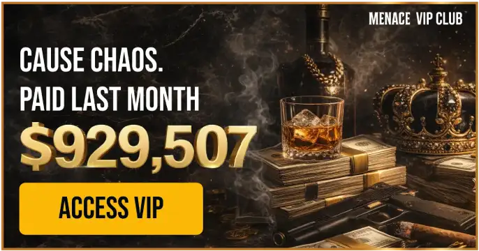 MENACE Casino bonus banner
